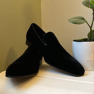 Brand New Mercanti Fiorentini Suede Slip-ons
